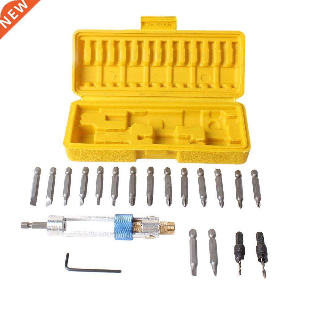 1 Set Half Time Drill 20 bits High Speed Steel Drill Driver