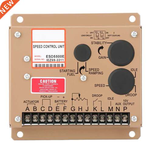 ESD5500E Generator Speed Controller Electronic Engine Speed