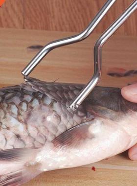 Argent acier inoxydable pratique Simple poisson échel