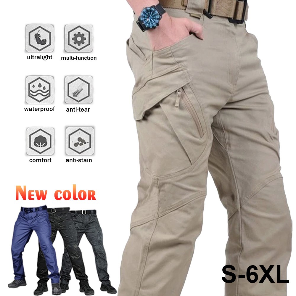City Tactical Cargo Pants Classic Outdoor Hiking kking Army