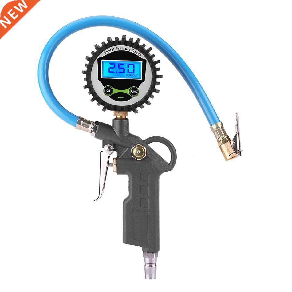 0-200PSI Digital Tyre Tire Air Pressure Inflator Gauge Meter