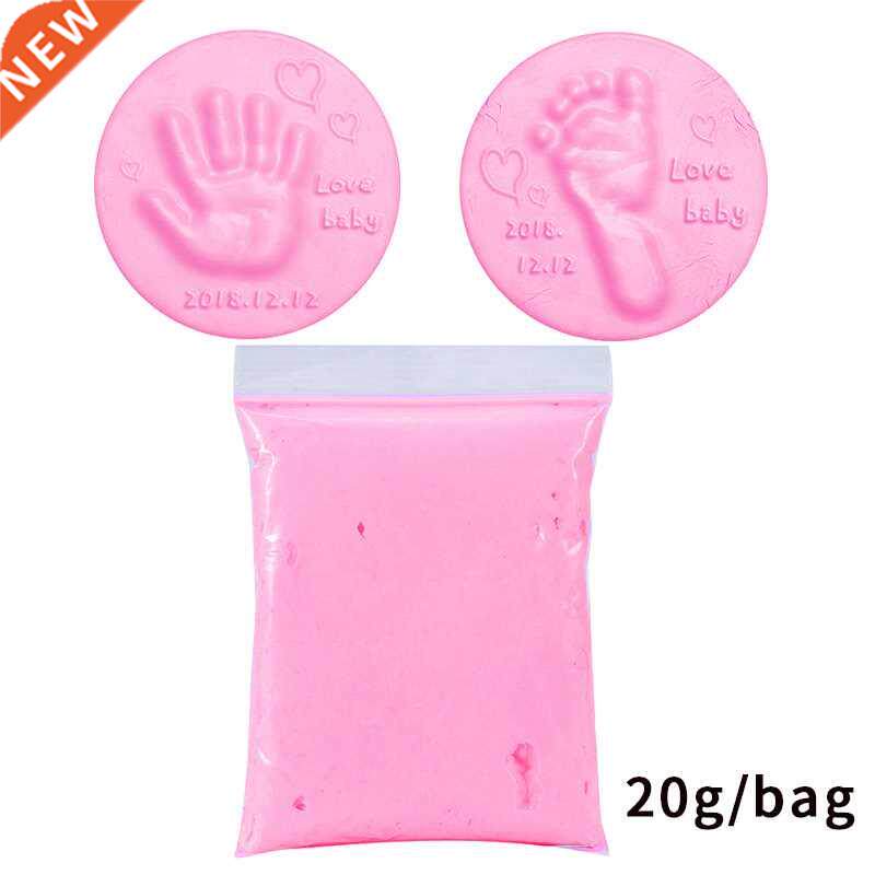 Soft Cly Bby Hndprint Footprint Imprint Bby Cre Hnd n