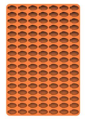 Carrot Shaped Silicone Molds Dessert Mold  Chocolate Cake