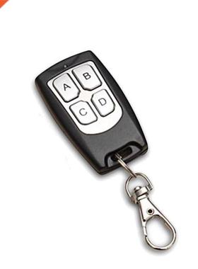 New 433MHz 4 CH Button EV1527 Code Remote Control Switch RF