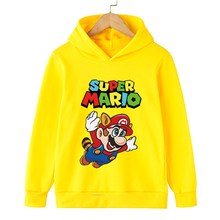 2021 Autumn Kids Clothes Boys Girls Print Sweatshirts With H