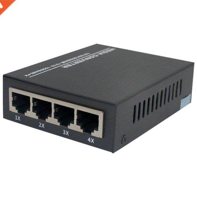 1G4E 1.25G Fiber Port 4X10/100/1000M Gigabit Ethernet Switch