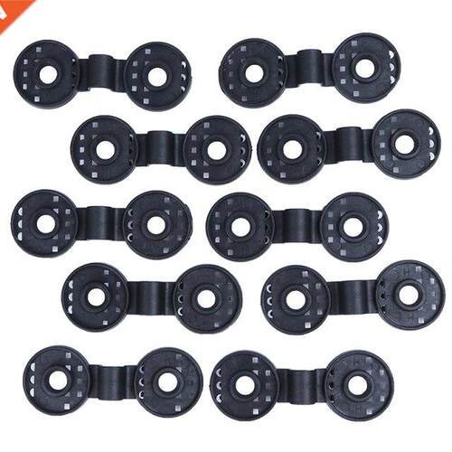 10pcs Black Sunshade Net Clip Garden Tools Greenhouse Shade