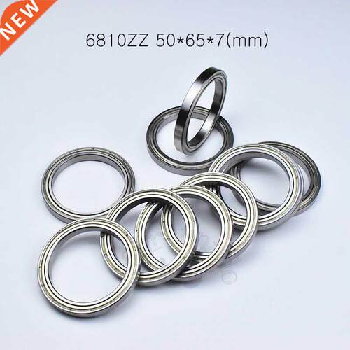 10pcs 6810ZZ 50*65*7(mm) chrome steel Metal Sealed High spe