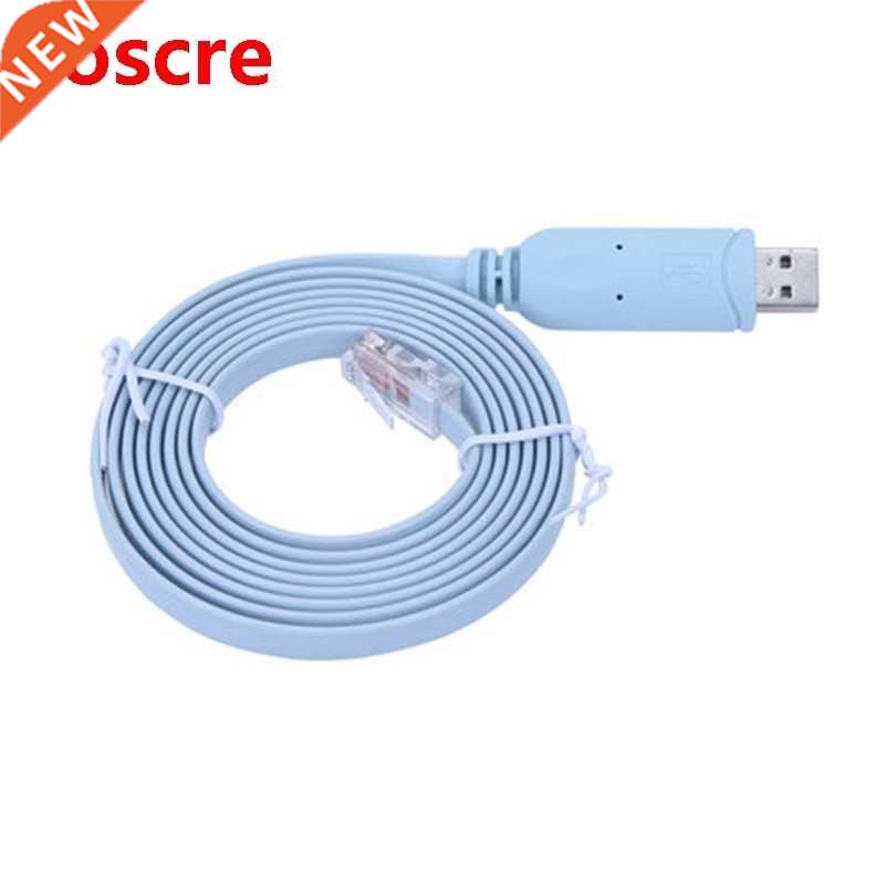 6 FT(5.9 Feet) Console Cable with FTDI Chip, USB to Rj45 Cab