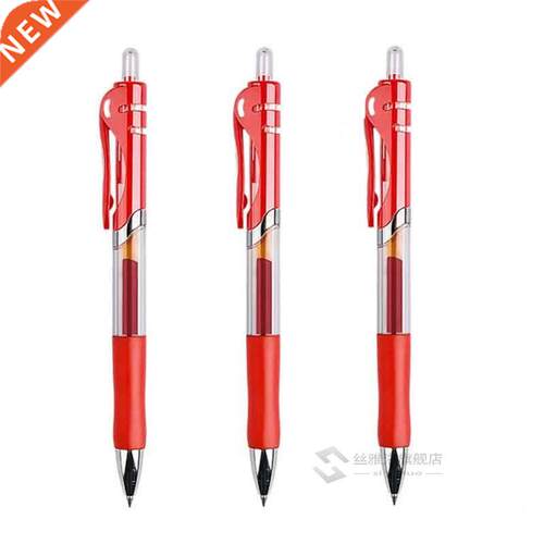 *Retractable Gel Pens Set Black/red/blue Ink Colored Gel Pen