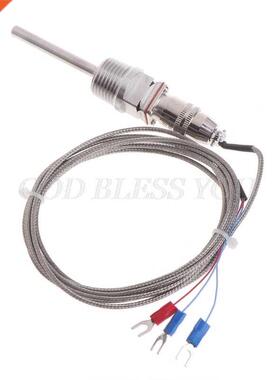 RTD Pt100 Temperature Sensor Probe L 5cm 1/2