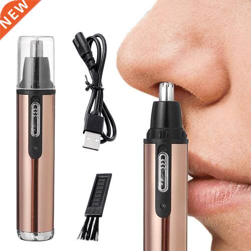 Safe Electric Nose Hair Trimmer Mini Portable 适用于 Men Wom
