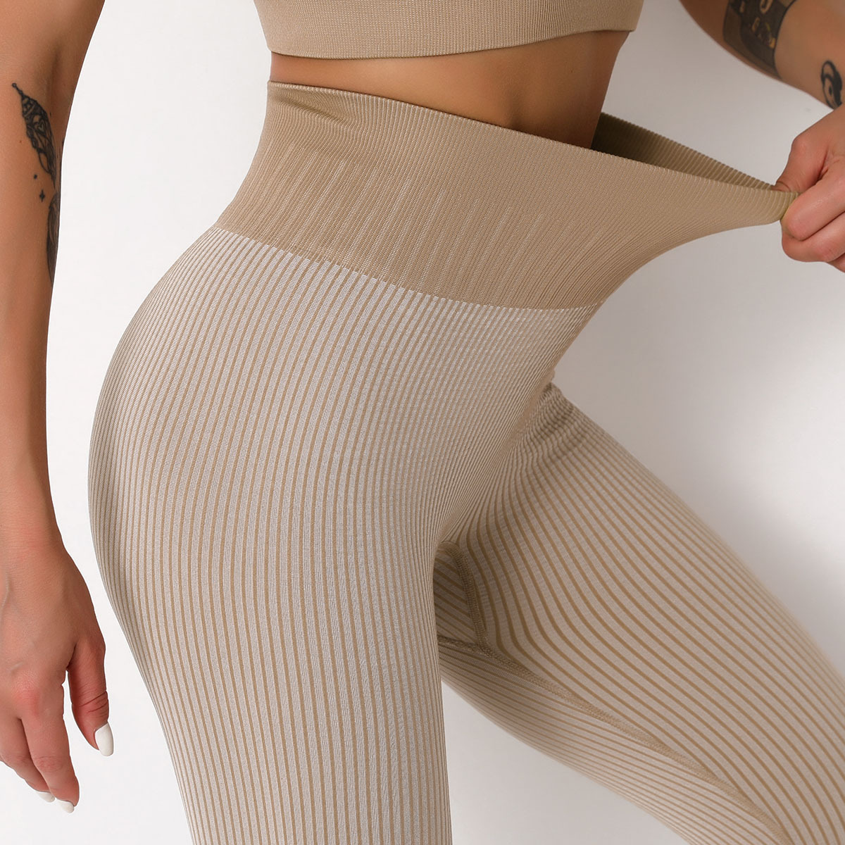 女士瑜伽裤女士纯色裤