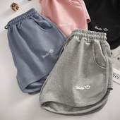 casual sports wide Thin home versatile hot leg and pants短裤