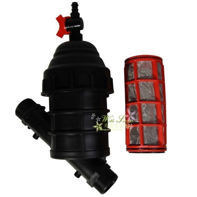 1寸网式过滤器喷灌水处理滴灌y型