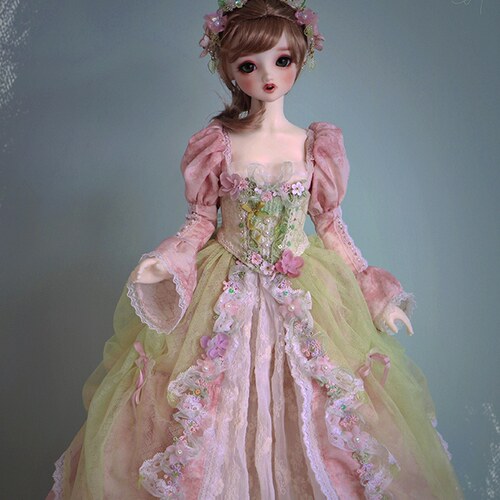蕾丝洋装bjd娃衣菲奥娜的魔法箱