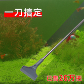 水草鱼缸刮藻刀不伤玻璃不锈钢除藻刷子清理清洁清洗神器工具刀片