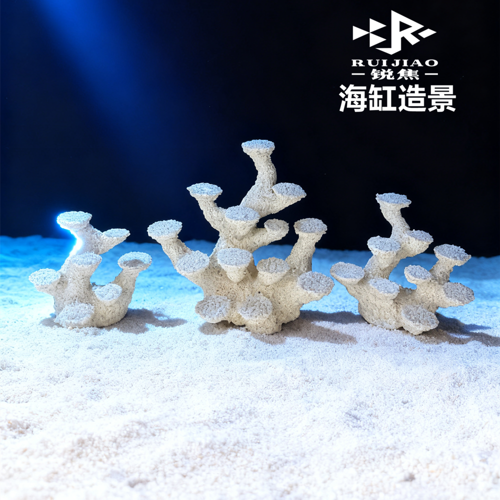 锐焦海缸造景树枝条状小缸微缸免暴藻培菌非死石爪哇基拉戈定制