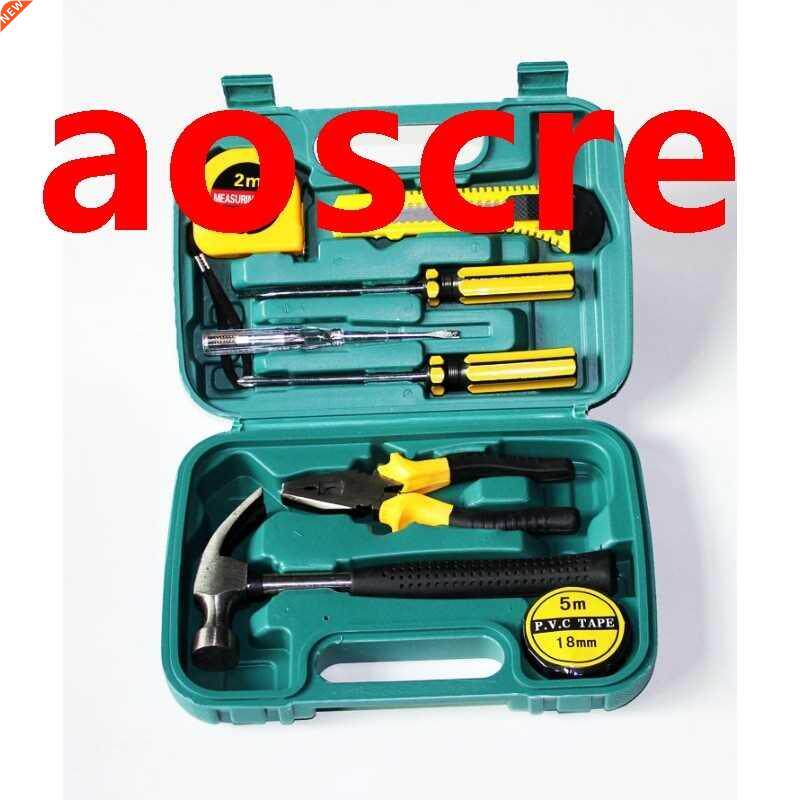 9PCS 홈 하드웨어 도구 상자 해머 드라이버 전기 펜 S