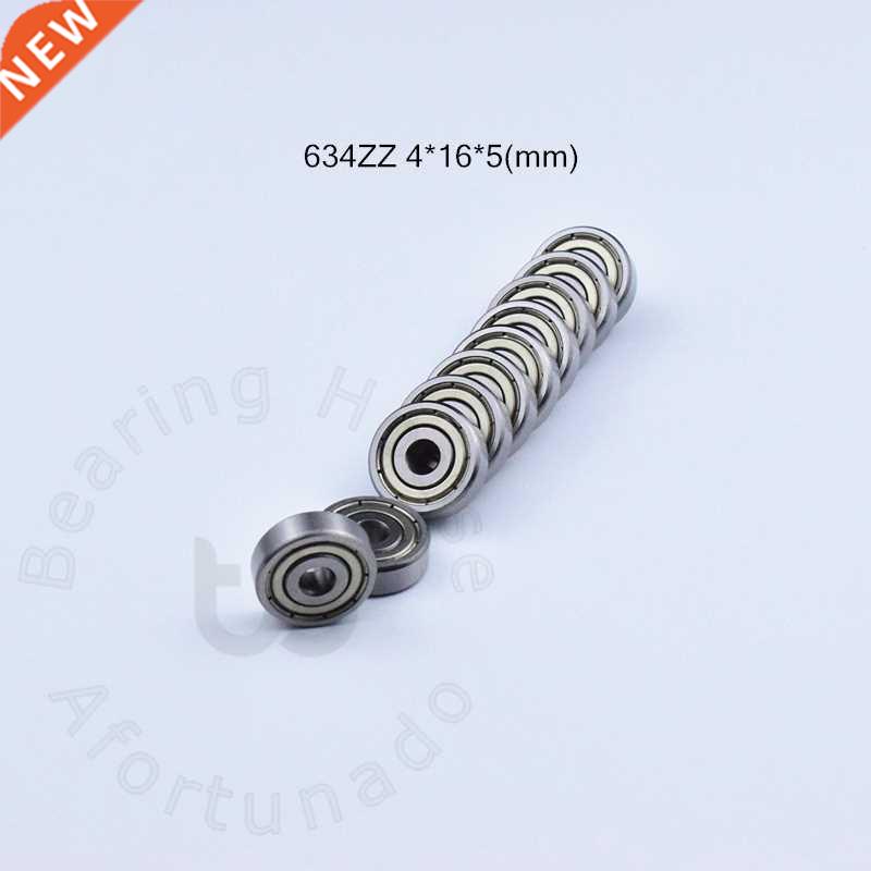 10pcs 634ZZ 4*16*5(mm) free shipping chrome steel Metal Sea