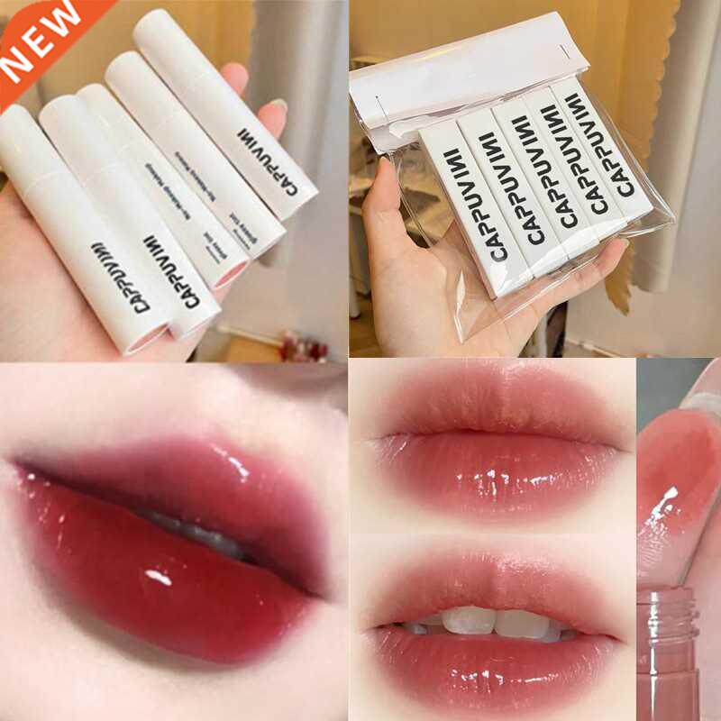 white tube gloss labial water-light mirror lip glaze not fad