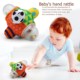 Grasping Baby Rattles Toys Hand Infant Cartoon Bells