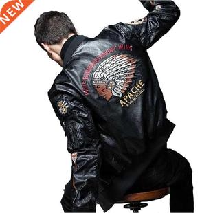 Men Jackets Clothing Bomber Winter Leather And Autumn