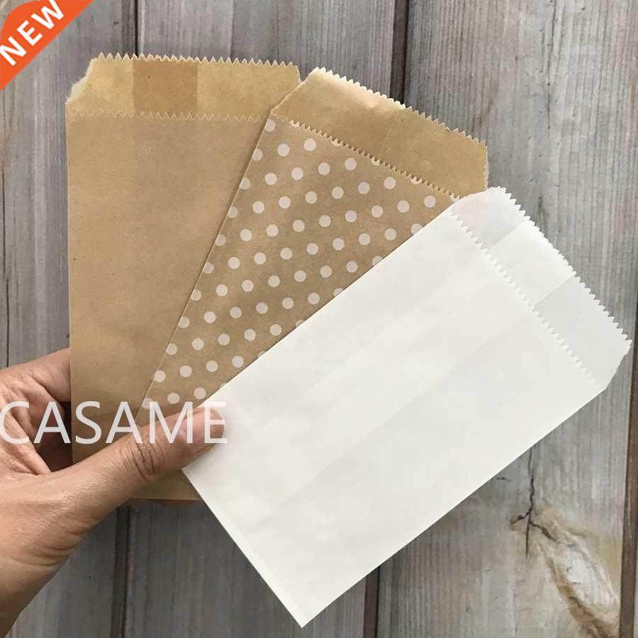 25/50/100pc bio-degradable reat can bag party favor paper