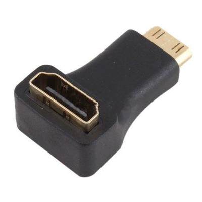 HDMI Female A Type to Mini HDMI Male C Type Adapter 90 Angle