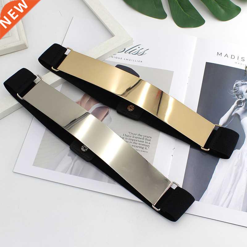 New Designer Belts for Woman Gold Silver Brand Belt Classy E