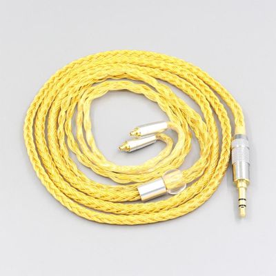 16 Core OCC Gold Plated Braided Earphone Cable For AKG N500