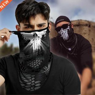 Headband Mask Sport Cicli Half Army Cuello Braga Punisher