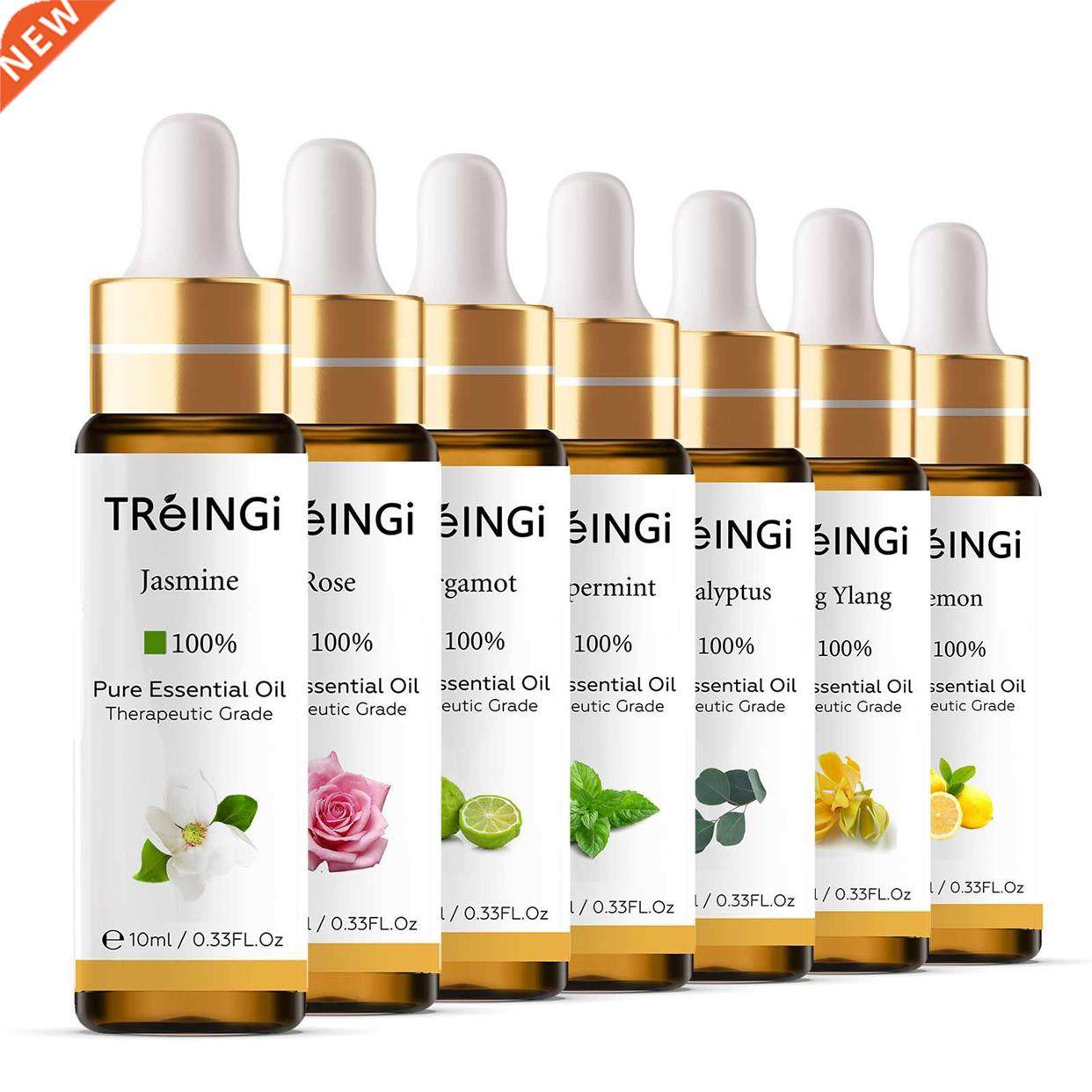 10ml pure natural sandalwood essential oils jasmine lavender