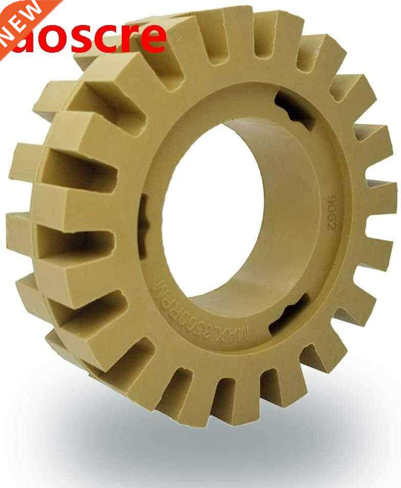 4 inch rubber eraser wheel for decal pinstripe, double sided