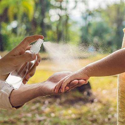 Refillable Spray Bottles Travel Transparent Plastic Perfume