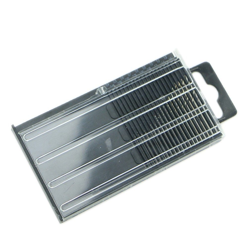hot sale 20pcs mini tiny micro hss twist drill bit set 0.3mm