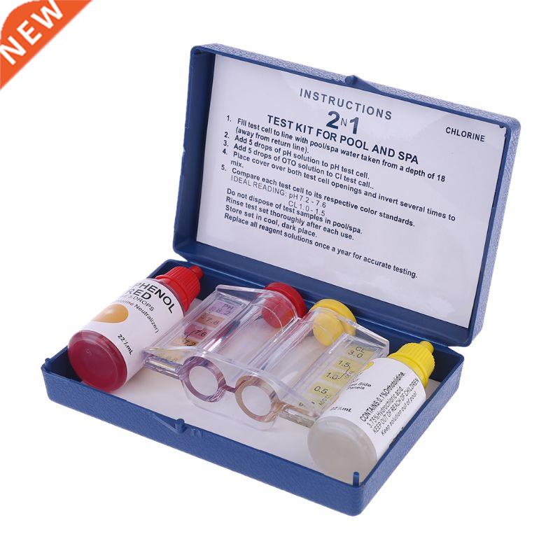 35ED pH Chlorine Water Quality Test Kit Swimming Pool Hydrop