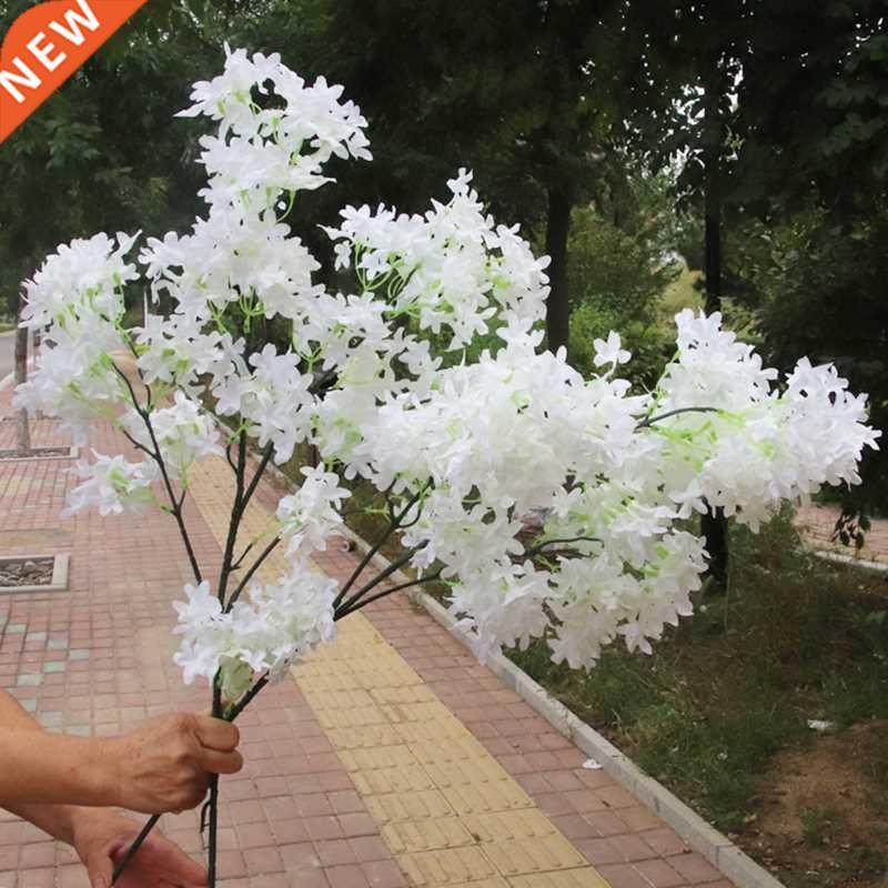 tificial lilac flower rangement fake plant wedding road