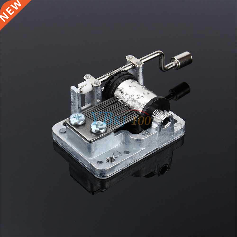 hand crank craft  music box movement play music movement