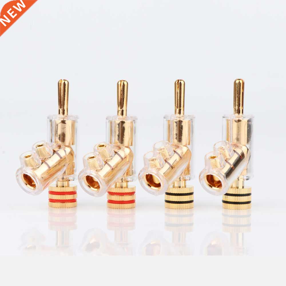 BA1403 High Performance 24K Gold plated Audio Banana Connect