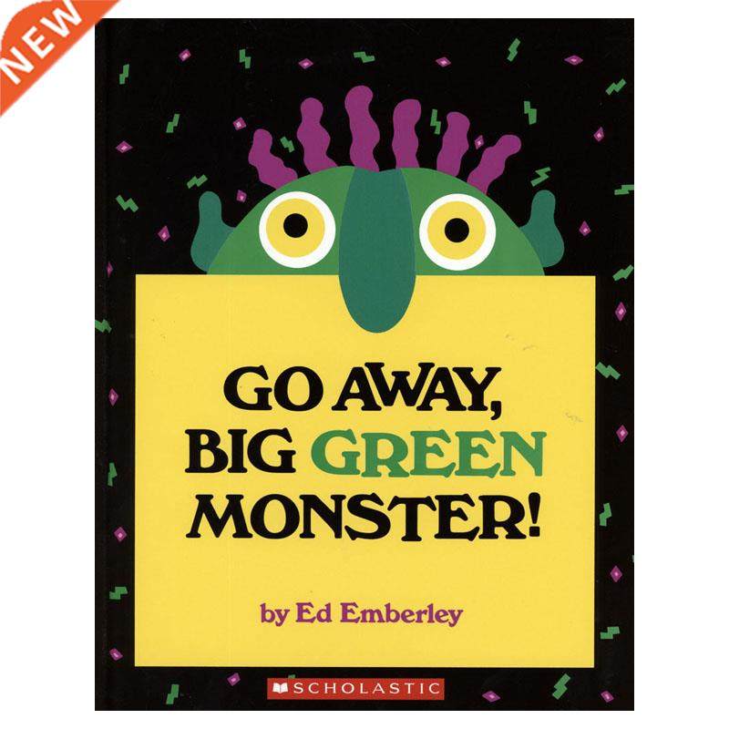 go away big green monster learning english language books fo