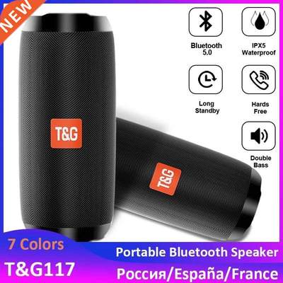 TG117 Portable Hifi Wireless Speaker Waterproof USB Bluetoot