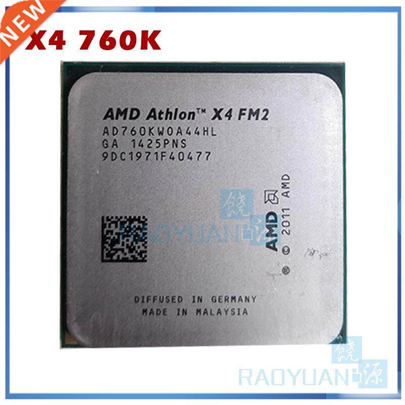 athlon x4 760k x4 760 x4-760k ad760kwoa44hl quad-core fm2 .