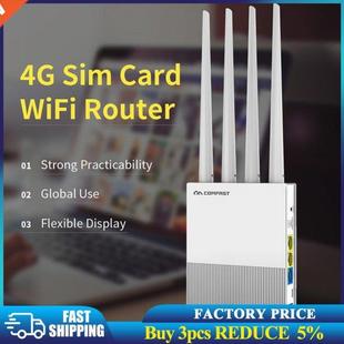 Card LTE Antennas 2.4GHz WiFi Router COMFAST WAN SIM