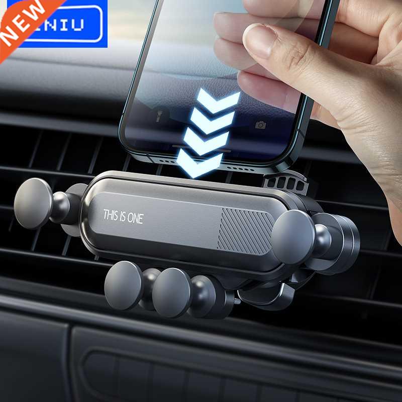 INIU Gravity Car Phone Holder Mobile Stand Smartphone GPS Su