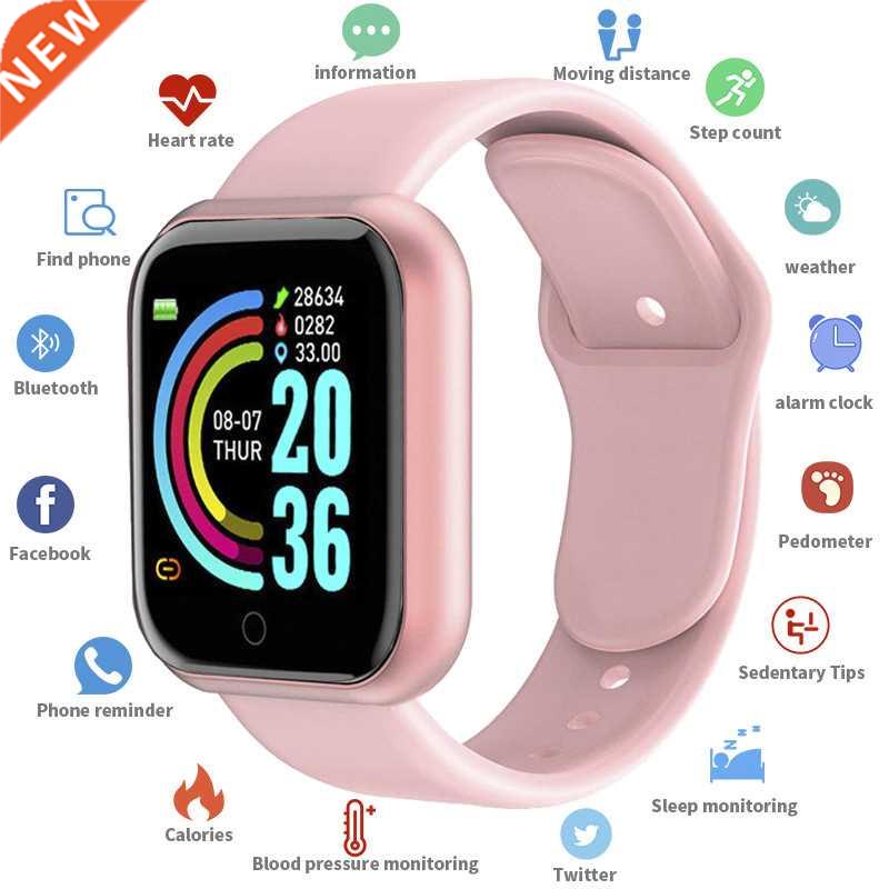 D20 Pro Smart Watch Y68 Bluetooth Fitness Tracker Sports Wat