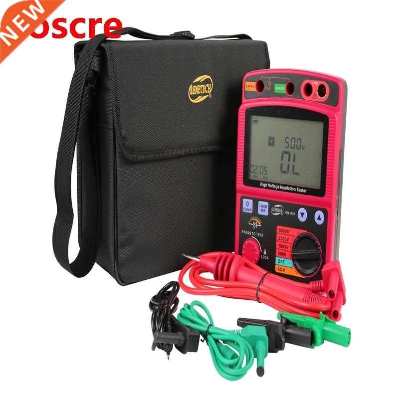 high voltage insulation tester portable lcd digital insulati