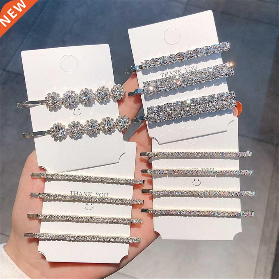 Hot Korea Diamond Hairpins Women Bingbing Crystal Hair Clips