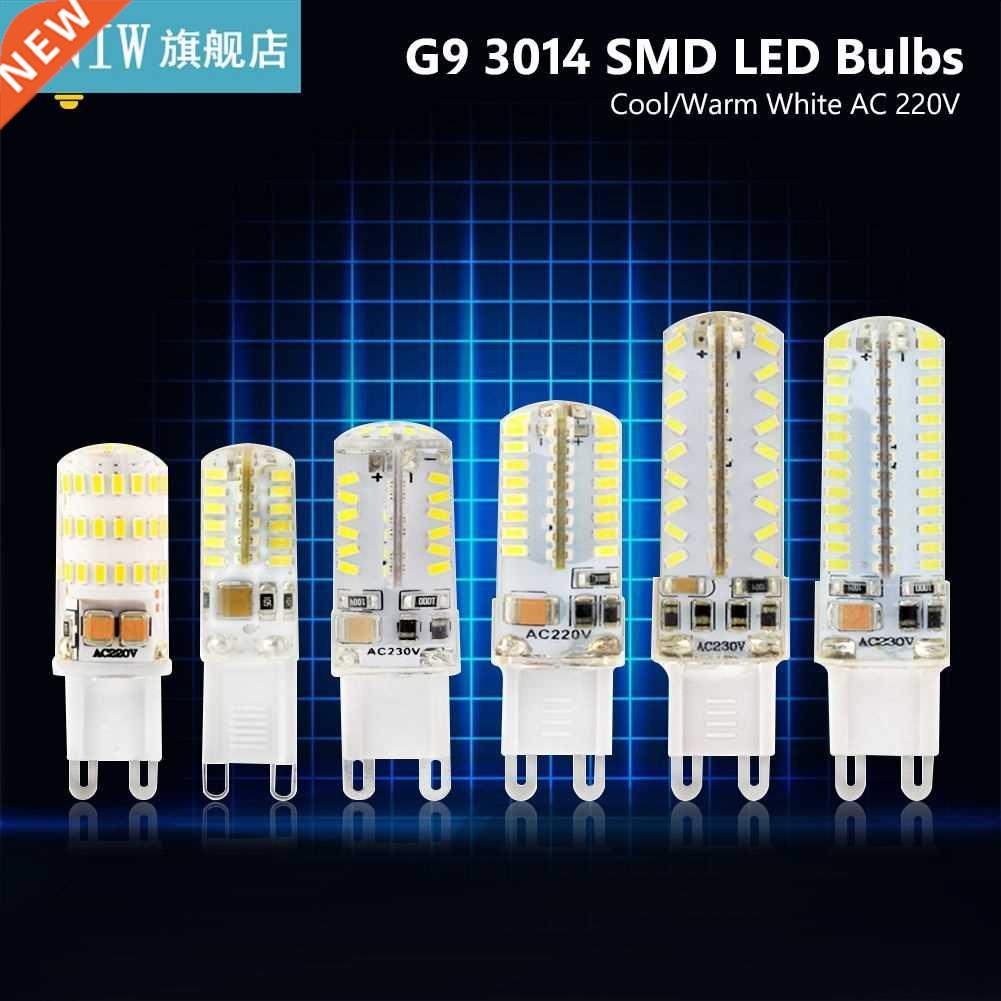 led g9 6/7/9w warm cool white crystal replace spotlight chan