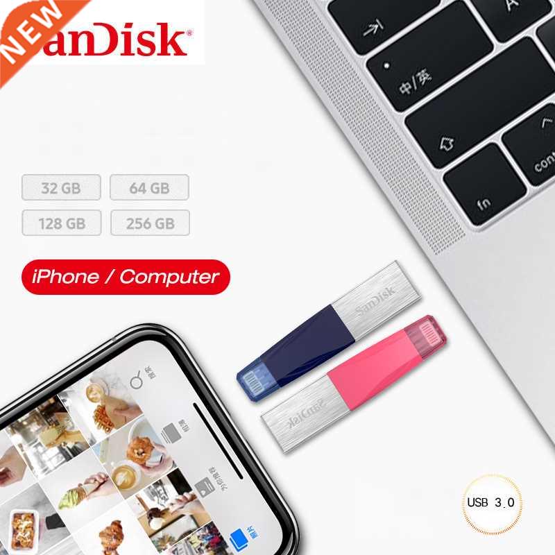 100% Sandisk iXPAND USB Flash Drive 